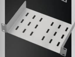 Полиця MIRSAN 10", 1U, консольна, глибина 150 мм, сіра