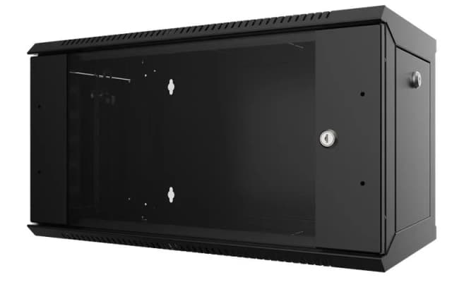 Шафа MIRSAN 19", 12U, WTC, 565x600 мм, максимально 80 кг, чорна