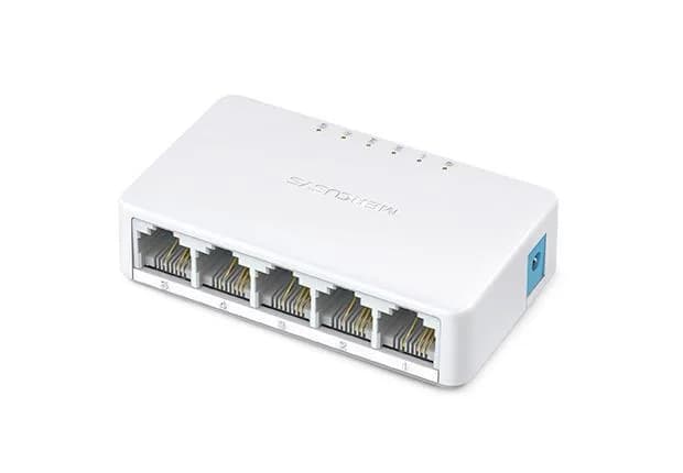 Комутатор MERCUSYS MS105 5xFE, Некерований