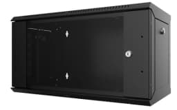 Шафа MIRSAN 19", 12U, WTC, 565x450 мм, максимально 80 кг, чорна