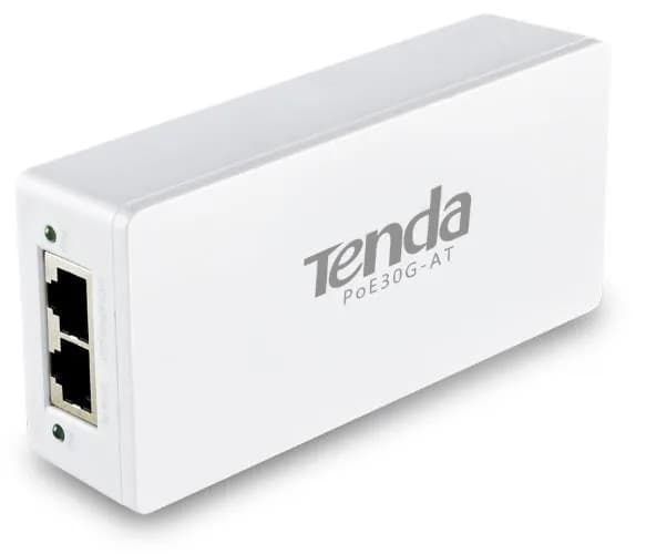 PoE-iнжектор TENDA PoE30G-AT 1xGE, 1xGE PoE, 30W