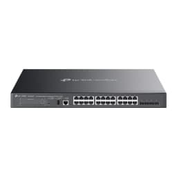 Комутатор TP-LINK SG5428XMPP 24xGE (24xPoE), 4xSFP+, 500Вт, Керований L3