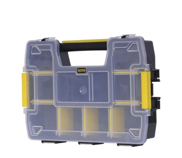 Органайзер Stanley Sort Master Light, 10 відділень, регульовані перегородки, 6.5х29.5x21.5см, пластик