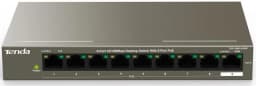 Комутатор TENDA TEF1109P-8-63W 8xFE PoE, 1xFE Uplink