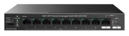 Комутатор TENDA TEG1110PF-8-120W 8xGE PoE, 1xGE, 1xSFP, Некерований