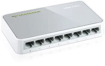 Комутатор TP-LINK TL-SF1008D, 8xFE, Некерований