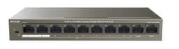 Комутатор TENDA TEF1110P-8-63W 8xFE PoE, 2xFE Uplink