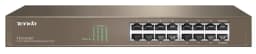 Комутатор TENDA TEG1016D 16xGE, Rackmount, Некерований