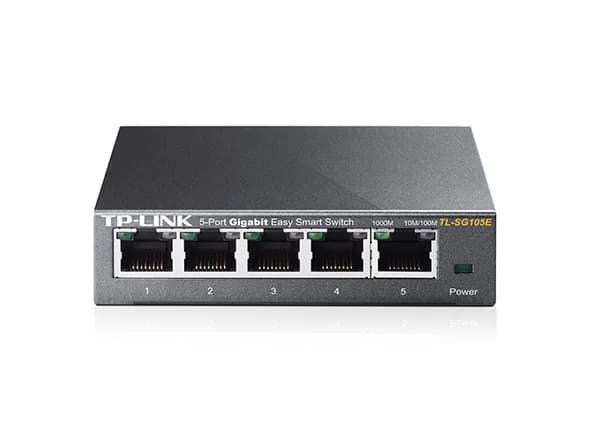 Комутатор TP-LINK TL-SG105E 5xGE, WebSmart