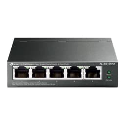 Комутатор TP-LINK TL-SG105PE 5xGE (4xPoE) 65Вт, WebSmart