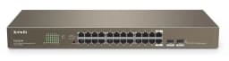 Комутатор TENDA TEG1024F 24xGE, 2xSFP Combo, Некерований
