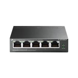 Комутатор TP-LINK TL-SF1005LP 5x1FE (4xPoE), 41Вт, Некерований