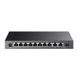 Комутатор TP-LINK TL-SG1210PP 10xGE (PoE), 1xSFP, 123Вт, Некерований