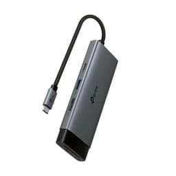 Хаб USB TP-LINK UH7021C USB-C > 3xUSB3.0/1xHDMI/1xSD/1xmicroSD/1xPD 100Wh