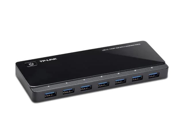Хаб USB TP-LINK UH720 USB-A > 7xUSB3.0/2xUSB3.0 (Швидка зарядка)