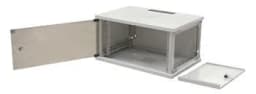 Шафа ZPAS 19", 6U, SJ, двосекційна, 600х500 мм, максимально 25кг, сіра