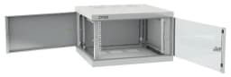 Шафа ZPAS 19", 15U, Z-BOX, з змінними бічними стінками, 600х600 мм, максимально 100кг, сіра