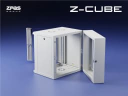 Шафа ZPAS 19", 15U, Z-CUBE, з змінними бічними стінками, 600х600 мм, максимально 100кг, сіра