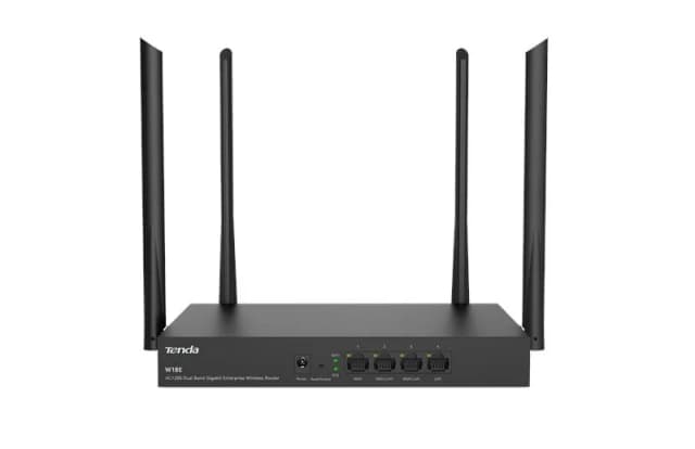 Маршрутизатор TENDA W18E Hotspot AC1200 4xGE (1xGE WAN, 2xGE LAN/WAN, 1xGE LAN)