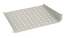 Полиця ZPAS 19", 2U, глибина 250 мм, 25кг максимально, сіра