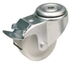 Ролики ZPAS 150, поворотні з гальмом, 2 шт