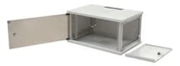 Шафа ZPAS 19", 6U, SJ, з змінними бічними стінками, 600х500 мм, максимально 30кг, сіра