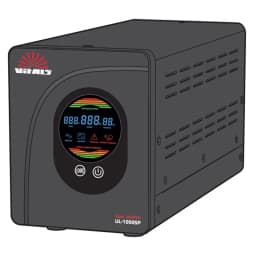 Джерело безперебійного живлення Vitals UL-1000sp 1000VA/600W, LCD, 1xSchuko, на зовнішні АКБ 12В
