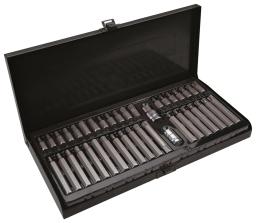 Біти Neo Tools перехідники 2шт, H,M,T, сталь S2, кейс, набір 40шт