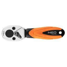 Ключ-тріскачка Neo Tools, 1/4", 48 зубців, CrV, 105мм