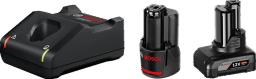 Набір акумулятора та зарядного пристрою Bosch Professional GBA 1х18В 2А·год 1х18В 4А·год ЗП GAL 12V-40