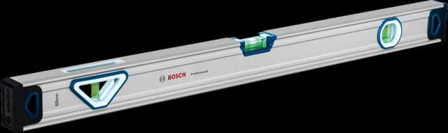 Рівень Bosch Professional 60см, 3 капсули, алюмінієвий корпус