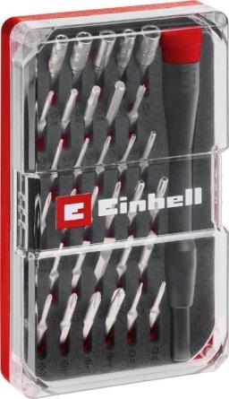 Біти Einhell HEX, PH, RIBE, SL, Spline, Torx, 28мм, кейс набір 33шт