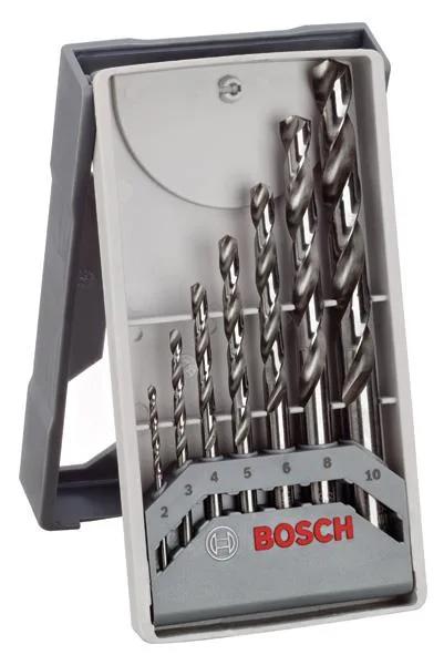 Набір свердел по металу Bosch Professional HSS-GMiniX-Line, 2-10мм, кейс, 7шт