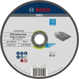 Диск відрізний Bosch Professional для нержавіючої сталі 180x2x22.23мм