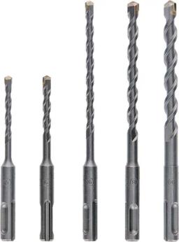 Набір бурів по бетону Bosch Professional SDS-Plus, 5,6,6,8,10мм, 5шт