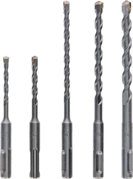 Набір бурів по бетону Bosch Professional SDS-Plus, 5,6,6,8,10мм, 5шт