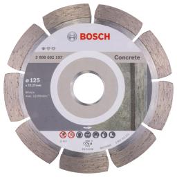 Диск алмазний Bosch Professional Standard for Concrete, 125х22.23мм, по бетону