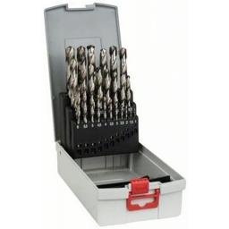 Набір свердел по металу Bosch Professional HSS-G ProBox, 1-13мм, кейс, 25шт