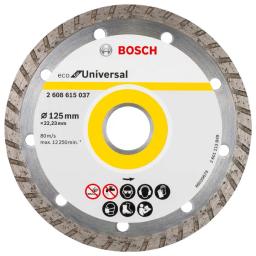 Диск алмазний Bosch Professional Eco Univ.Turbo 125х22.23мм