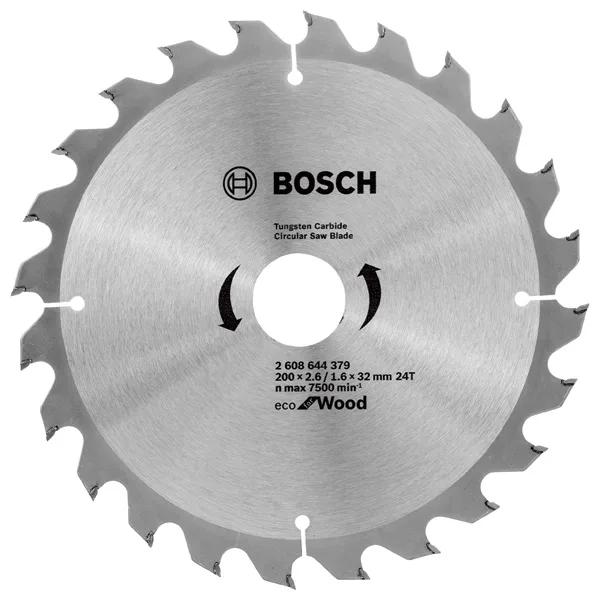 Диск пиляльний Bosch Professional Eco for Wood 200x32-24T