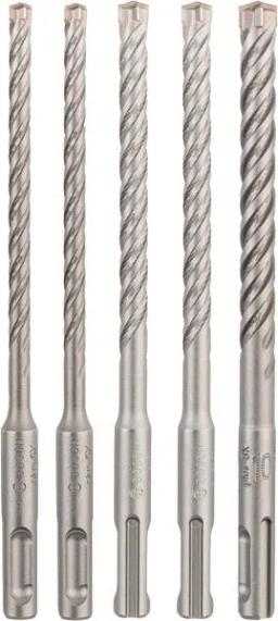 Набір бурів по бетону Bosch Professional SDS-Plus, 5шт
