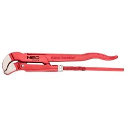 Ключ трубний Neo Tools, 45°, робочий діапазон 0-26мм, 330мм