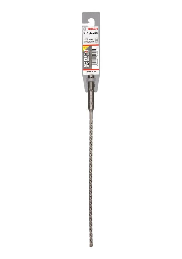 Бур по бетону Bosch Professional SDS-Plus-5X, 5x200x260мм