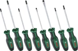 Викрутка Bosch SL 4, 6.5мм, PH1х100мм, PH2х125мм, PZ1х100мм, PZ2х125мм, Т20х100, Т25х100 набір 8шт