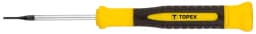 Викрутка TOPEX Torx, прецизійна, T5x50мм, сталь CrV