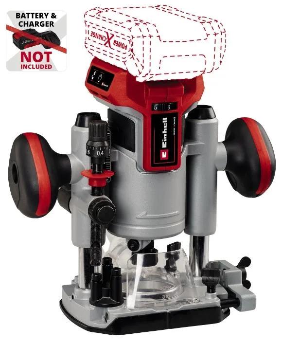 Фрезер акумуляторний Einhell Professional TP-RO 18LI BL - Solo 18В цанга 6 та 8мм 10000-30000об/хв 2.26кг без АКБ та ЗП