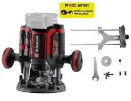 Фрезер акумуляторний Einhell Professional TP-RO 18/55 Li BL - Solo 18В цанга 6 та 8мм 10000-30000об/хв 2.56кг без АКБ та ЗП