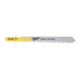 Полотно пиляльне для лобзика Milwaukee T111C, по дереву, крок зуба 3ммх75мм, 5шт