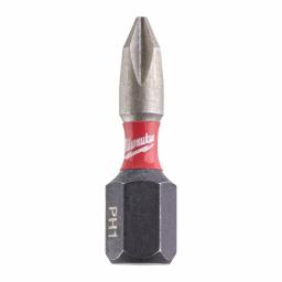 Біти Milwaukee Shockwave, PH1х25мм, набір 2шт