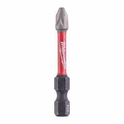 Біти Milwaukee Shockwave PZ2х50мм, набір 10шт
